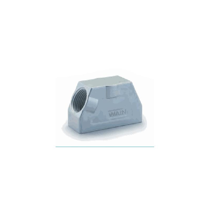 Capot, Alliage de zinc moulé, IP65, Sortie verticale, M20